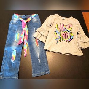 Size small girls 2pc set NWOT from Dash of Glitter